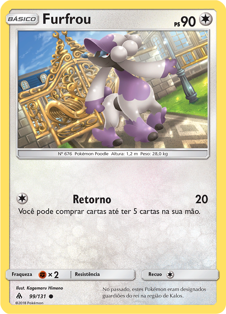 Furfrou (Reverse Holo)