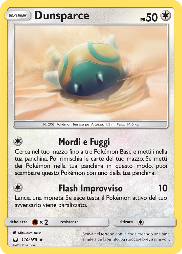 Dunsparce (Reverse Holo)