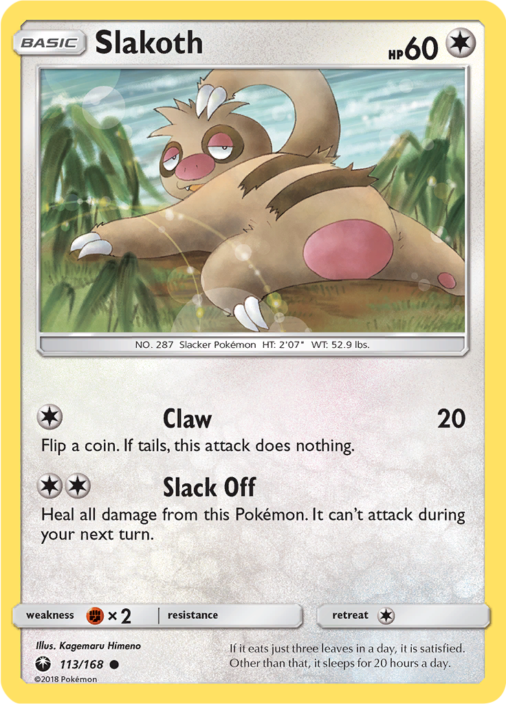 Slakoth (Reverse Holo)