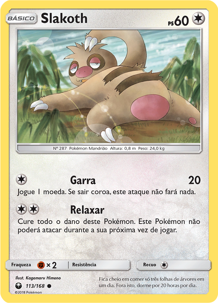 Slakoth (Reverse Holo)