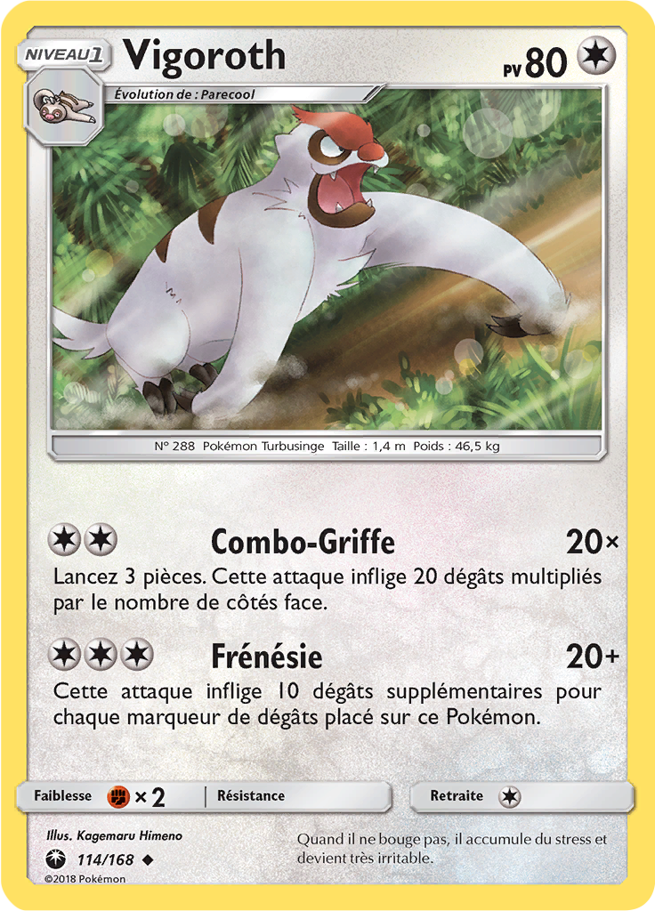 Vigoroth (Reverse Holo)