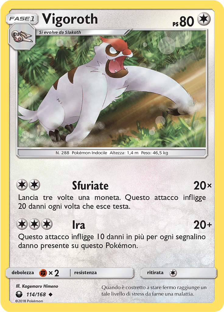 Vigoroth (Reverse Holo)