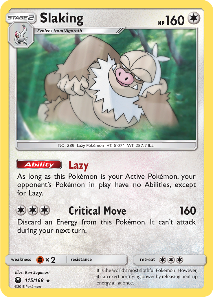 Slaking (Reverse Holo)