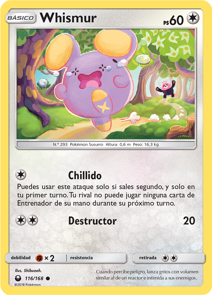 Whismur (Reverse Holo)