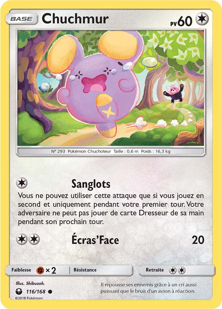 Chuchmur (Reverse Holo)