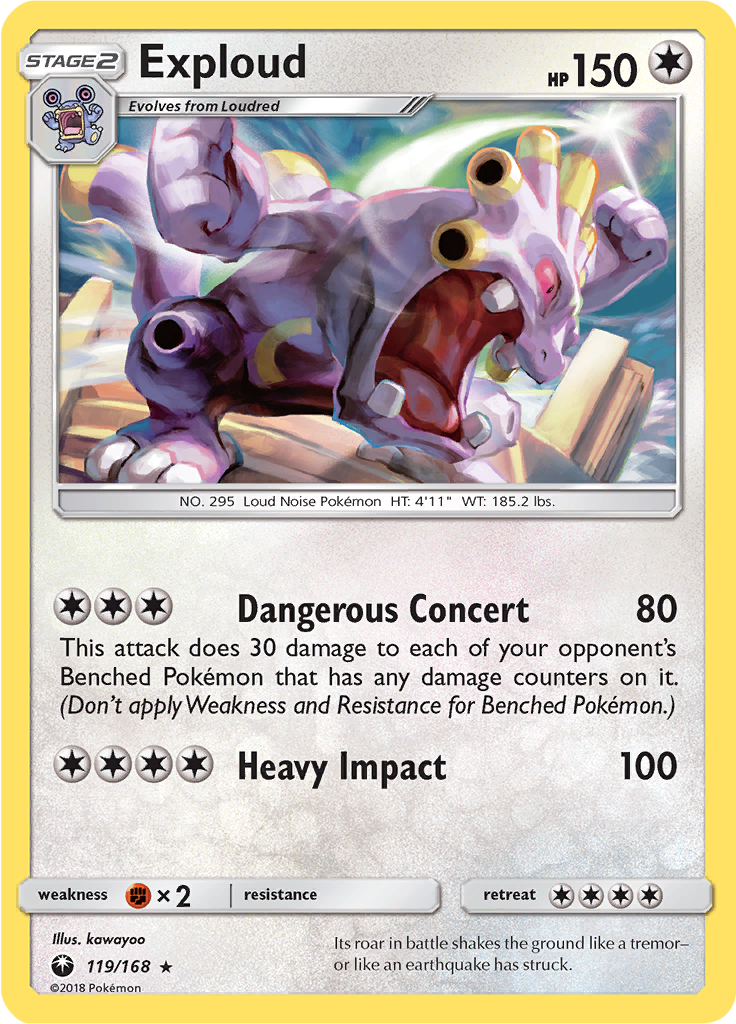 Exploud (Reverse Holo)