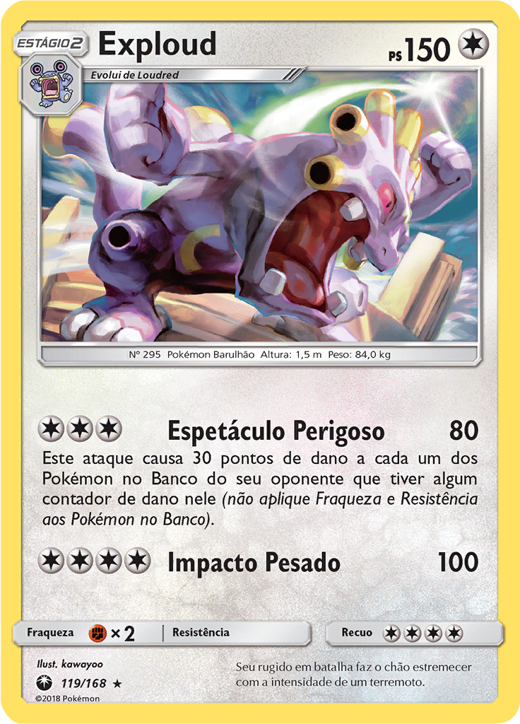 Exploud (Reverse Holo)