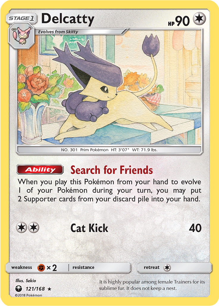 Delcatty (Reverse Holo)