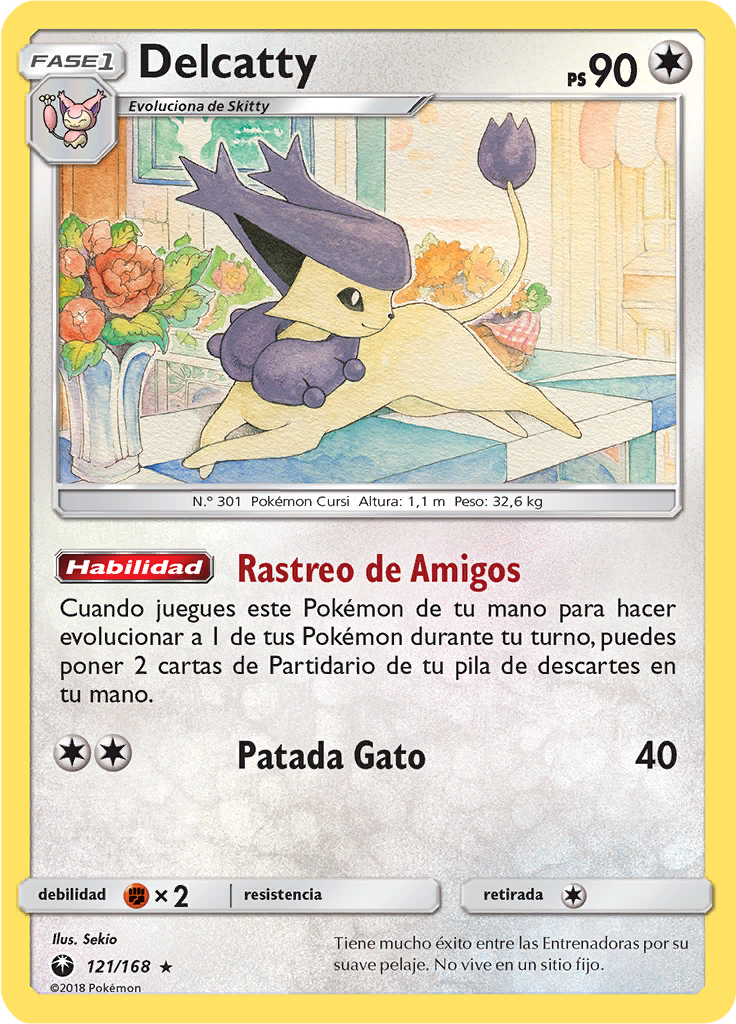 Delcatty (Reverse Holo)