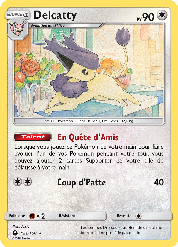 Delcatty (Reverse Holo)