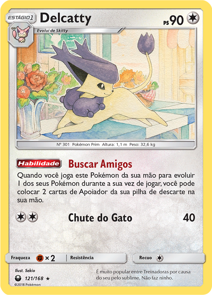 Delcatty (Reverse Holo)
