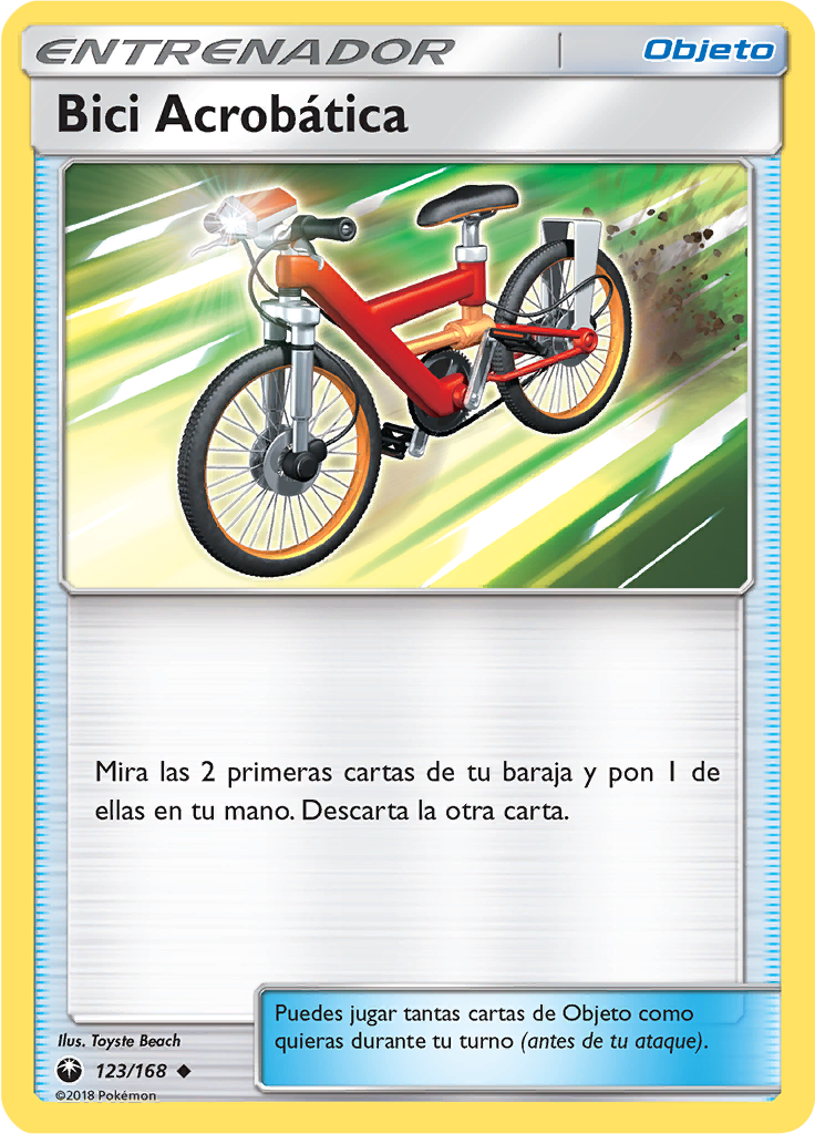 Bici Acrobática (Reverse Holo)