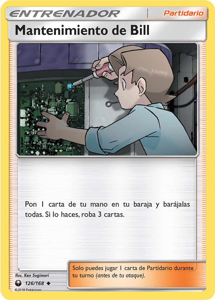 Mantenimiento de Bill (Reverse Holo)