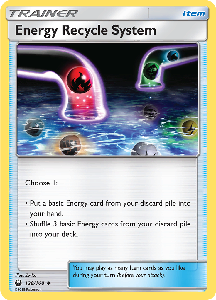 Energy Recycle System (Reverse Holo)