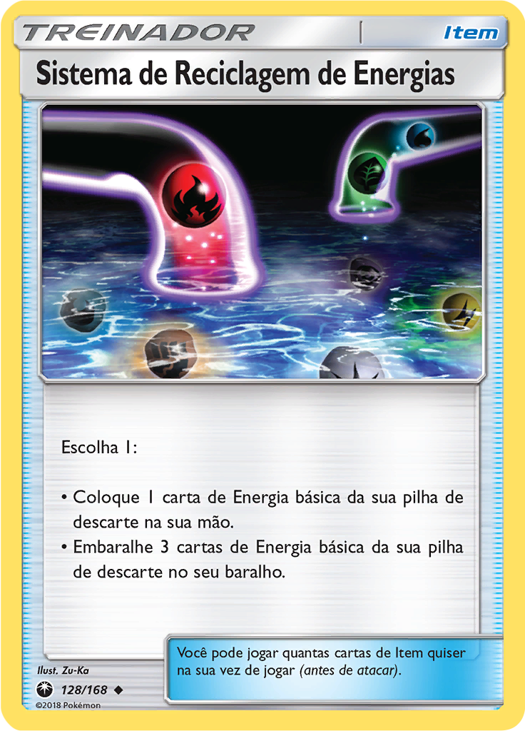Sistema de Reciclagem de Energias (Reverse Holo)