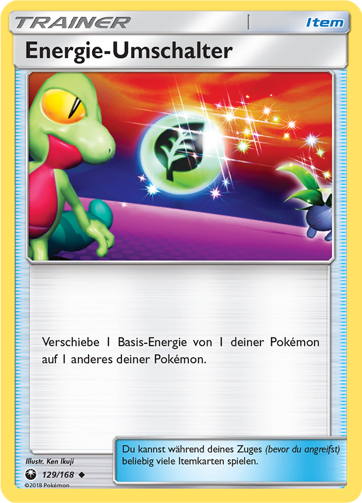 Energie-Umschalter (Reverse Holo)