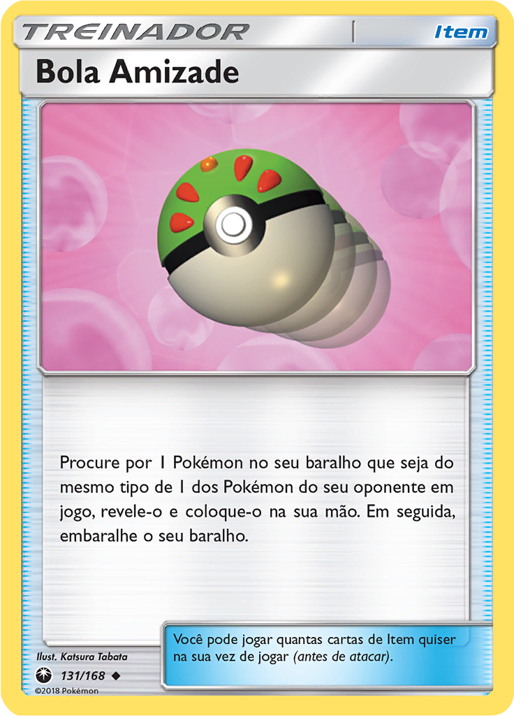 Bola Amizade (Reverse Holo)