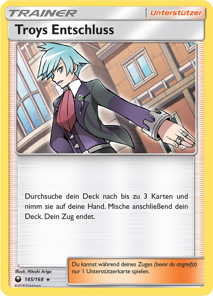 Troys Entschluss (Reverse Holo)