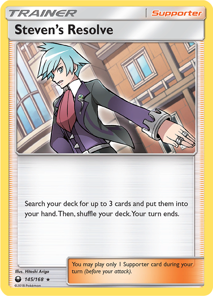 Steven’s Resolve (Reverse Holo)