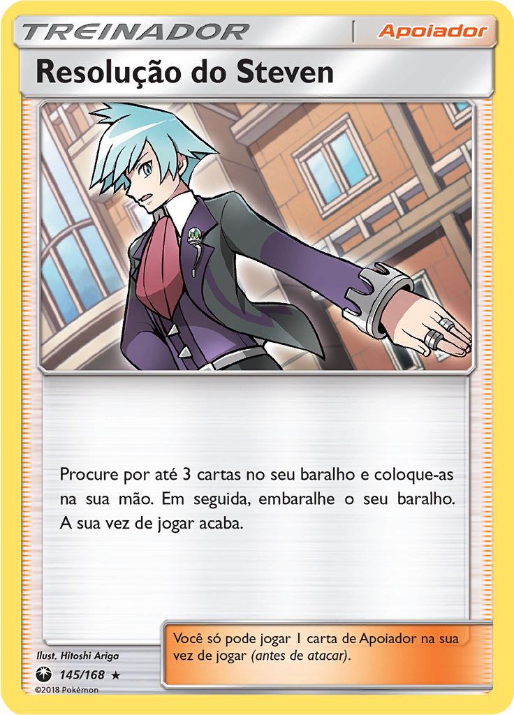 Resolução do Steven (Reverse Holo)