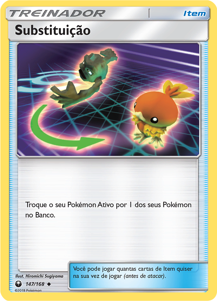 Substituição (Reverse Holo)