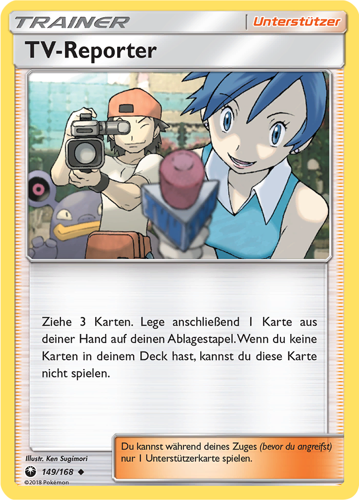 TV-Reporter (Reverse Holo)