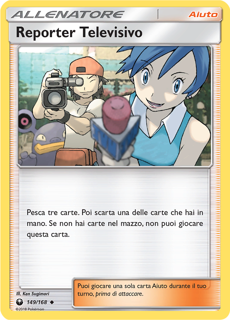 Reporter Televisivo (Reverse Holo)