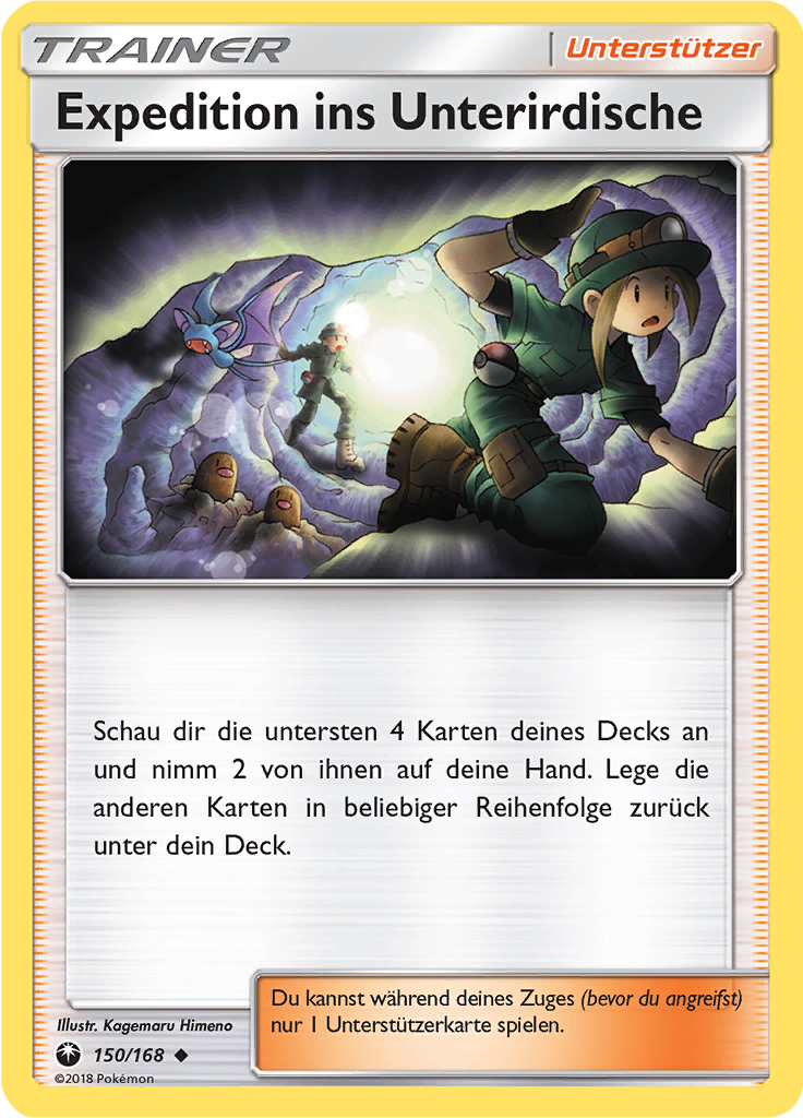 Expedition ins Unterirdische (Reverse Holo)