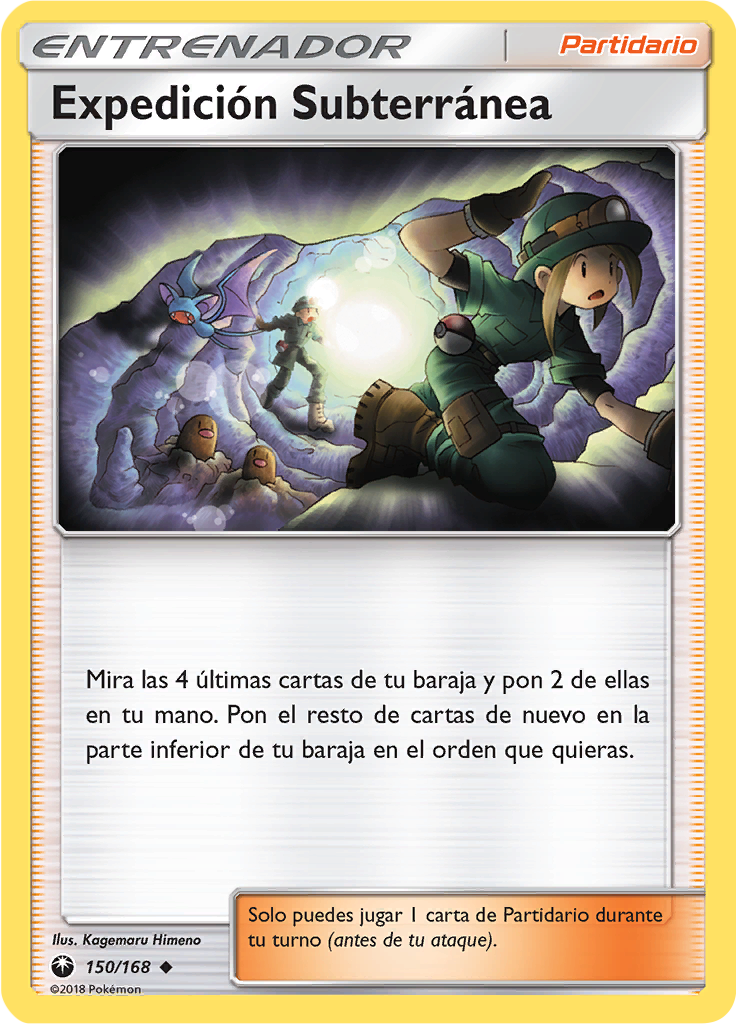 Expedición Subterránea (Reverse Holo)