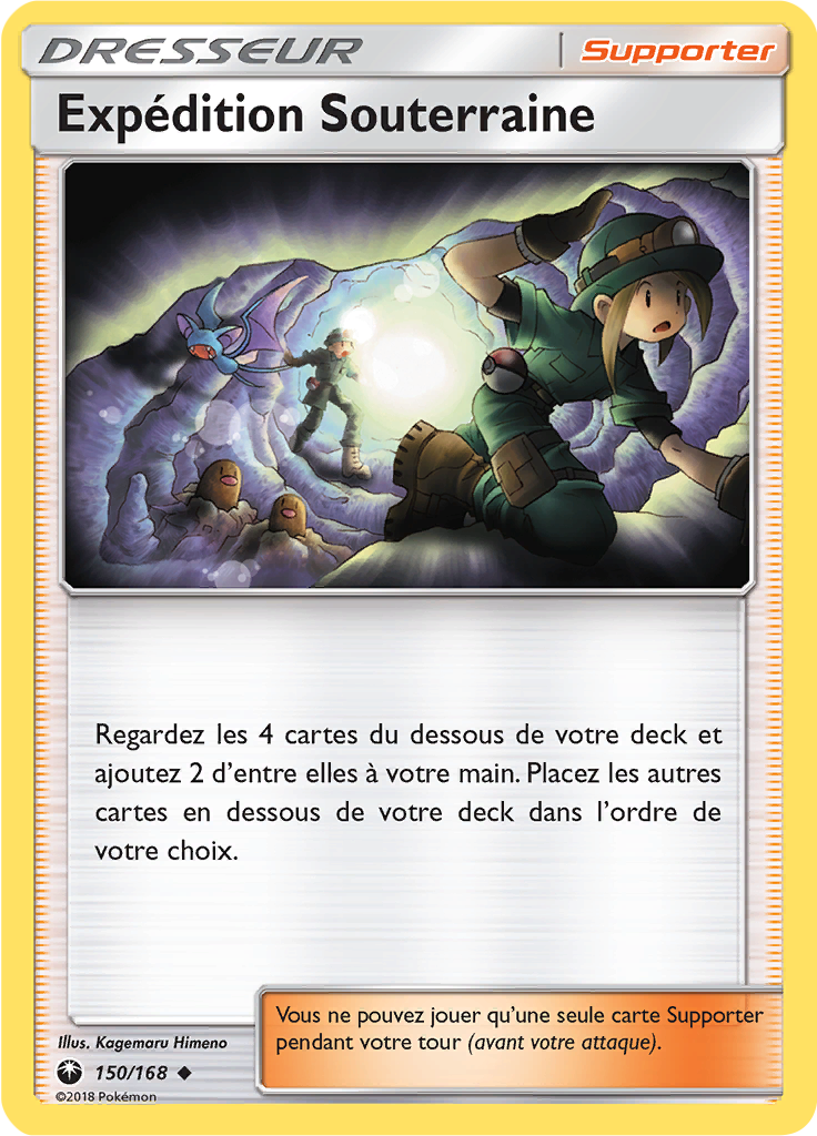 Expédition Souterraine (Reverse Holo)