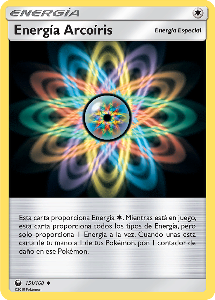 Energía Arcoíris (Reverse Holo)