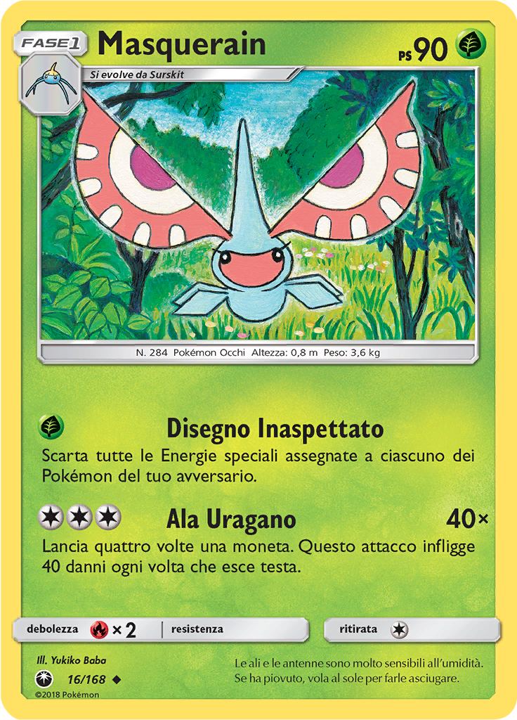 Masquerain (Reverse Holo)