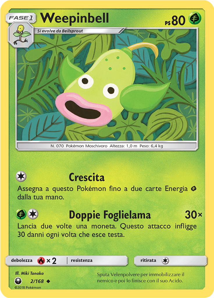Weepinbell (Reverse Holo)