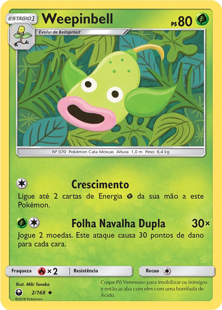 Weepinbell (Reverse Holo)