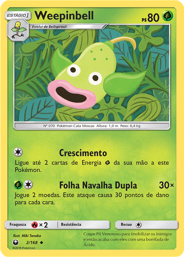 Weepinbell (Reverse Holo)
