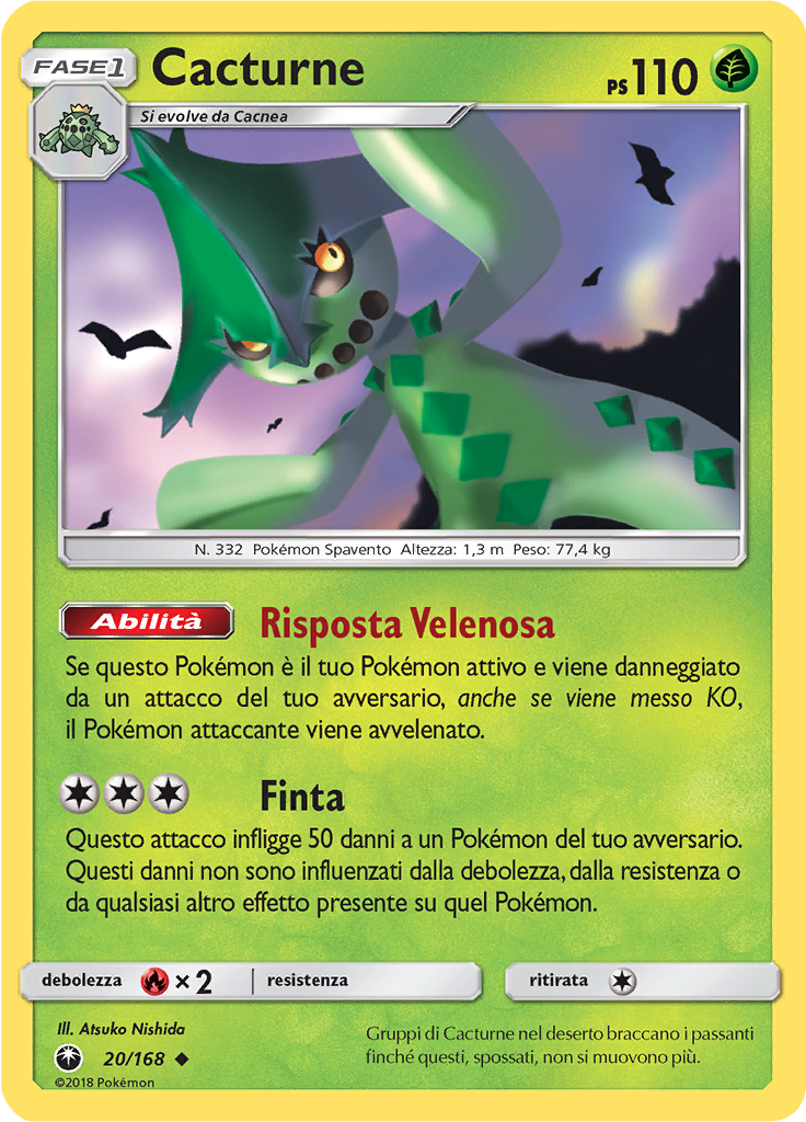 Cacturne (Reverse Holo)