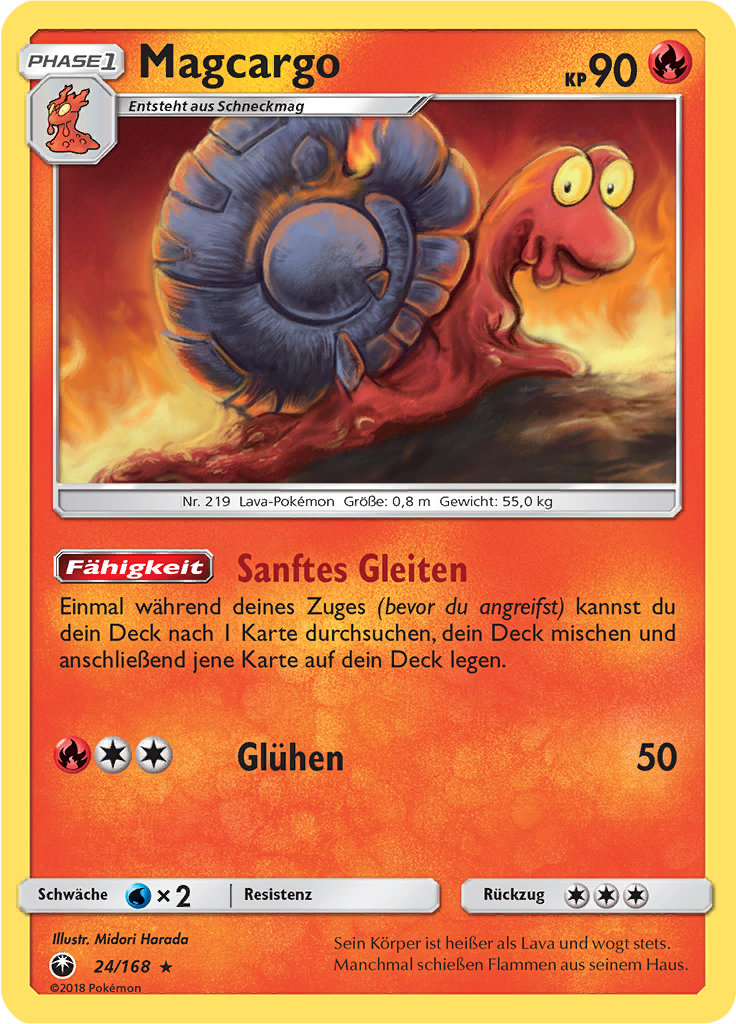 Magcargo (Reverse Holo)