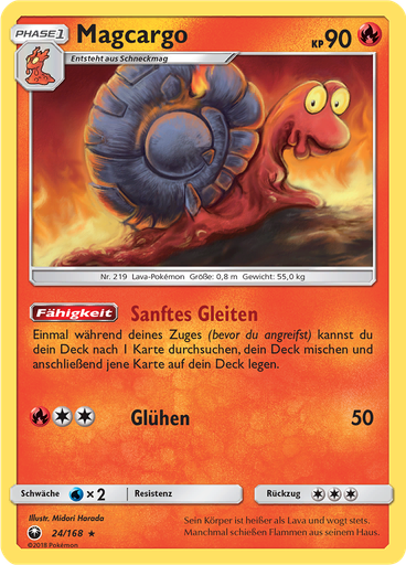 Magcargo (Reverse Holo)