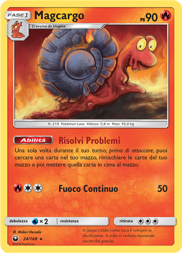 Magcargo (Reverse Holo)