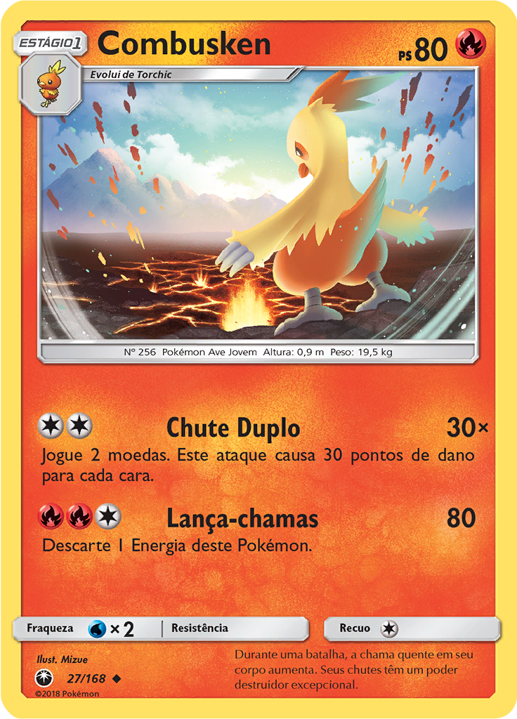Combusken (Reverse Holo)