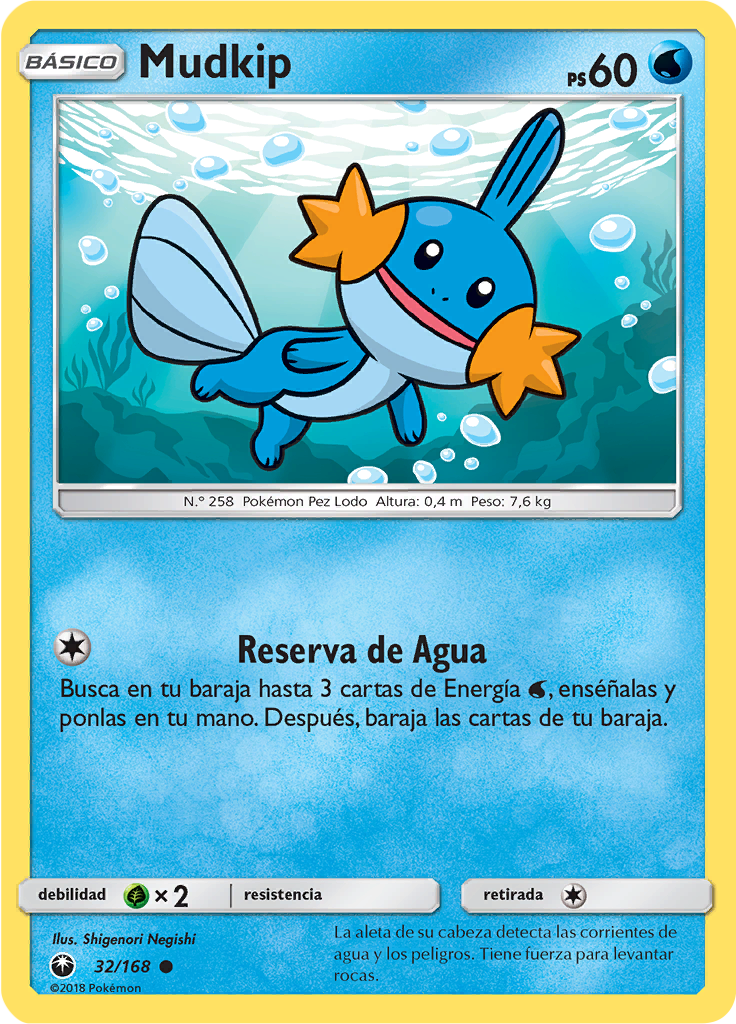 Mudkip (Reverse Holo)