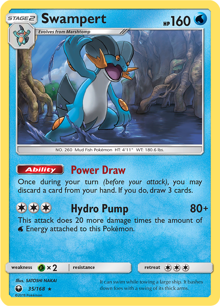 Swampert (Reverse Holo)