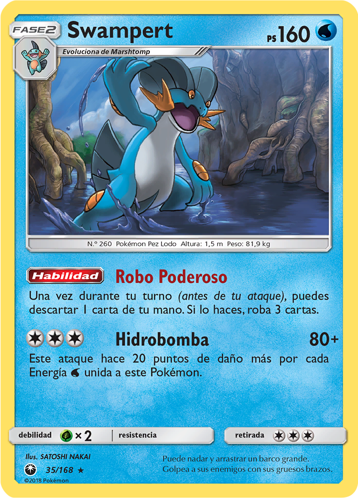 Swampert (Reverse Holo)