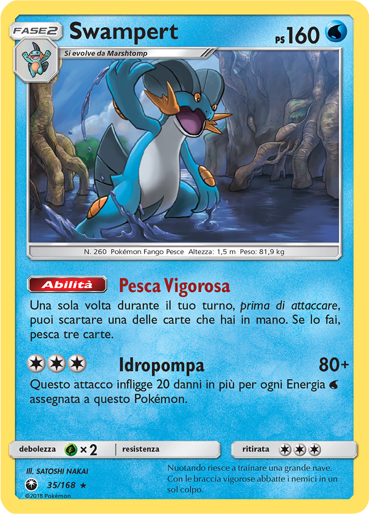 Swampert (Reverse Holo)