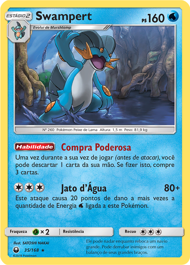 Swampert (Reverse Holo)
