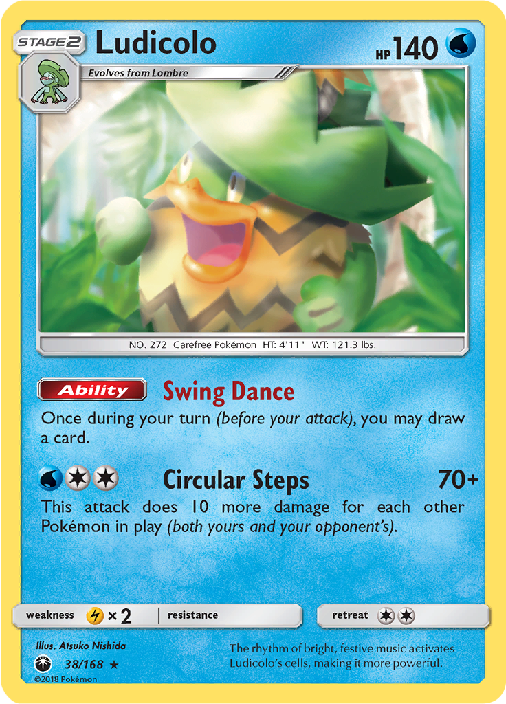 Ludicolo (Reverse Holo)