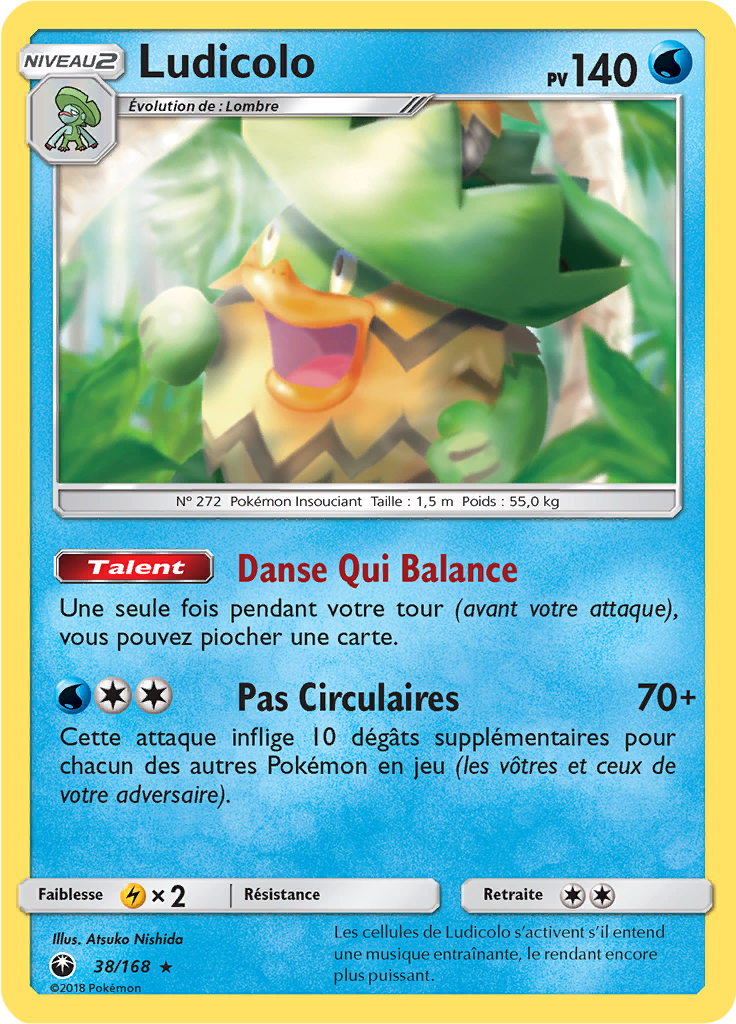 Ludicolo (Reverse Holo)