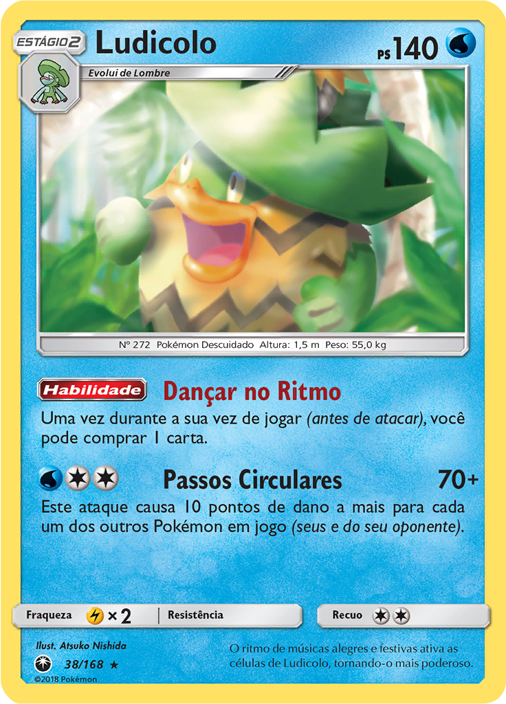 Ludicolo (Reverse Holo)