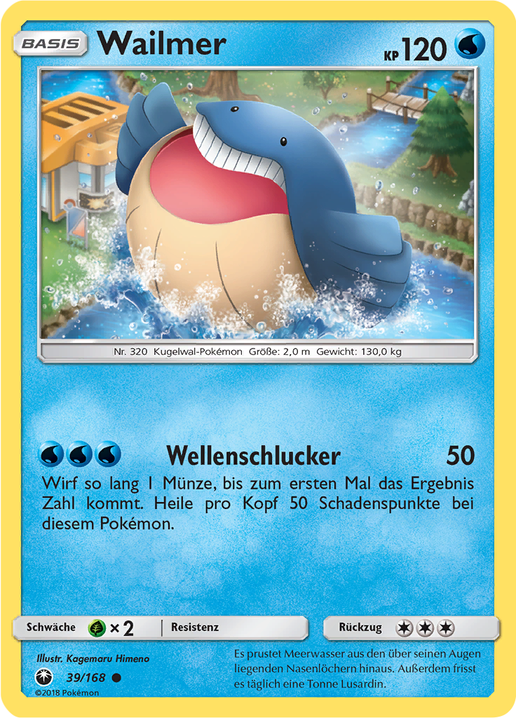 Wailmer (Reverse Holo)