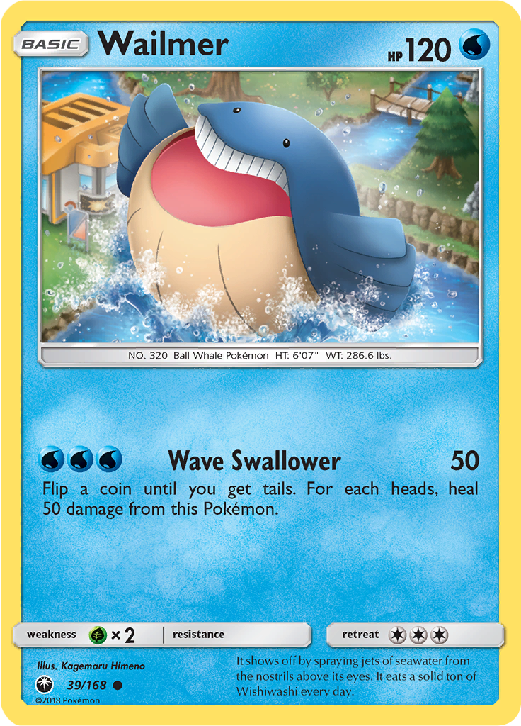 Wailmer (Reverse Holo)